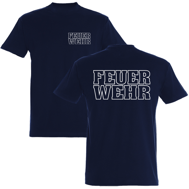 T-Shirt FEUERWEHR - Unisex/Kindergrößen