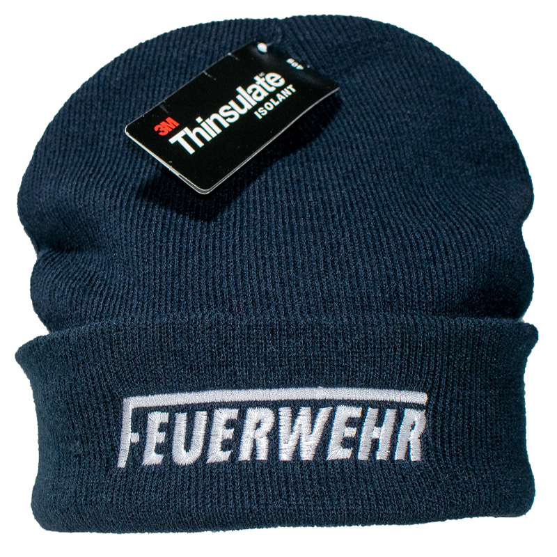 Feuerwehr Strickmütze mit Thinsulate® Innenfutter