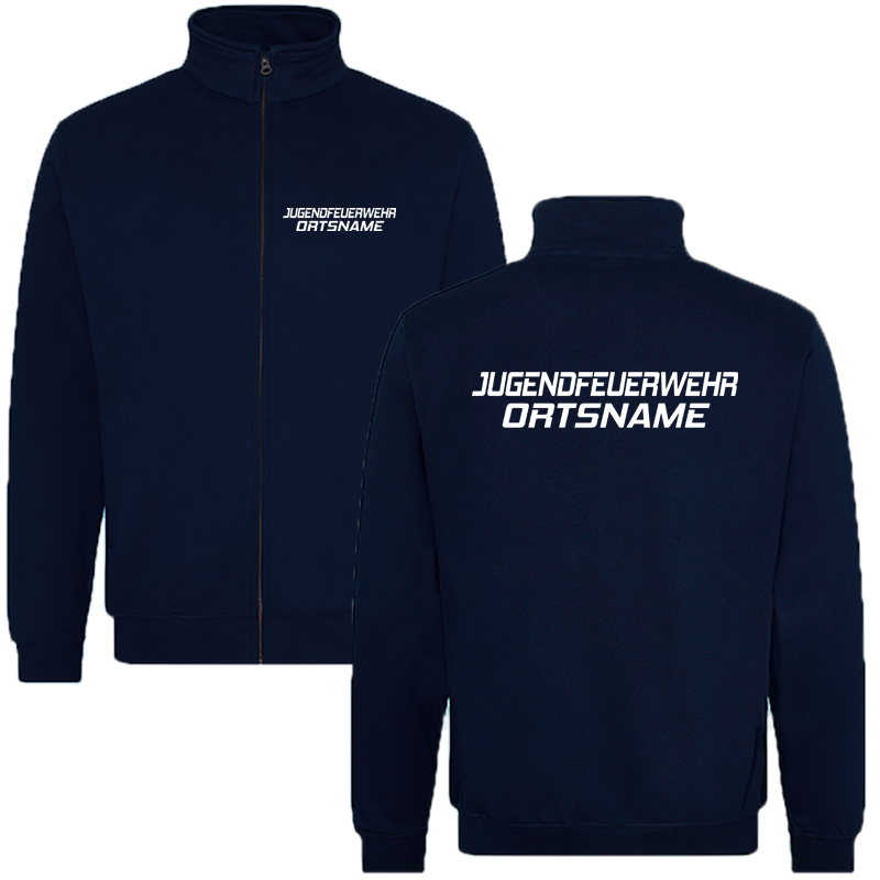 Jugendfeuerwehr Premium Sweatjacke mit Ortsname