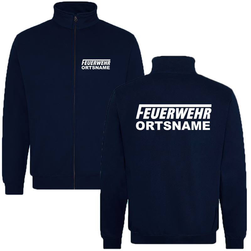 Feuerwehr Premium Sweatjacke mit Ortsname