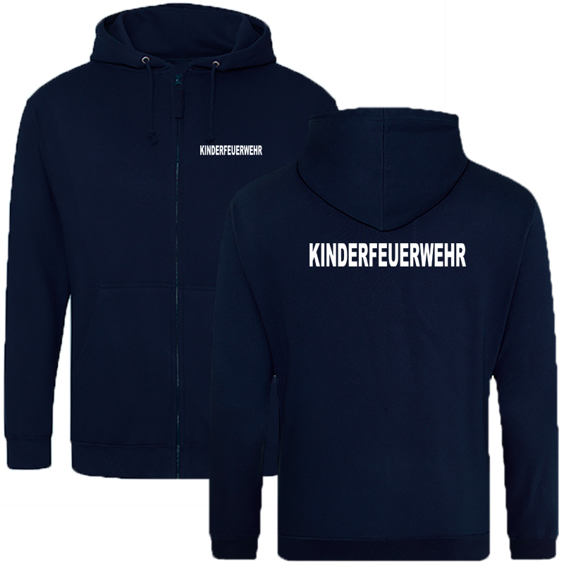 Kinderfeuerwehr Premium Kapuzenjacke