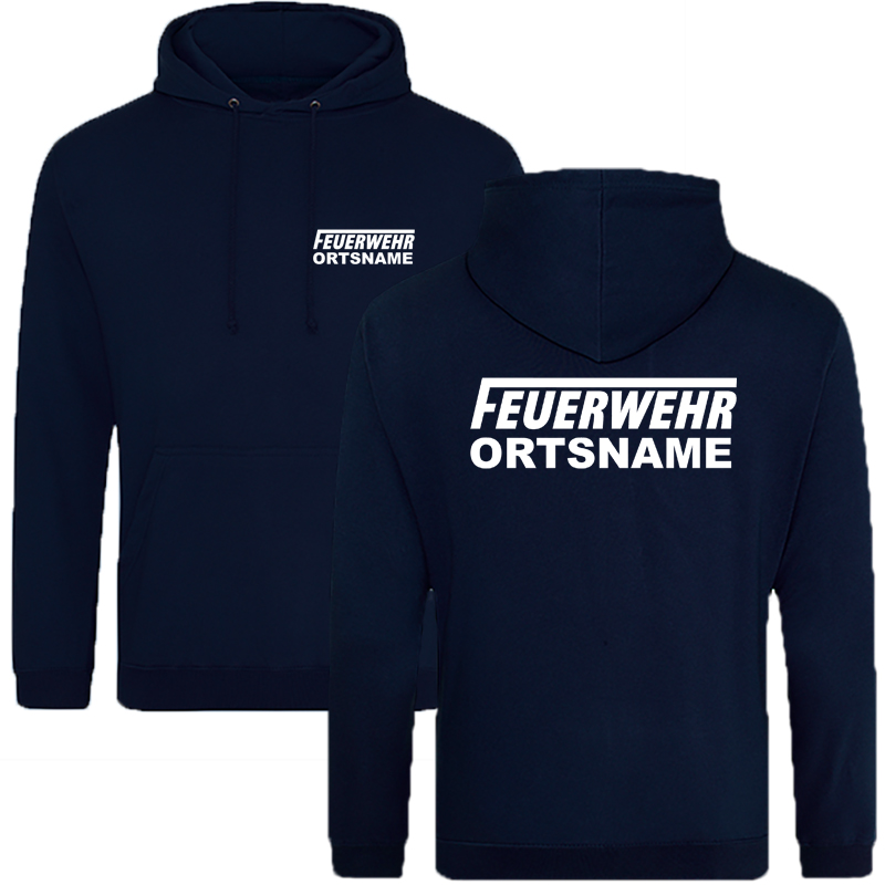 Feuerwehr Premium Kapuzenshirt inkl. Ortsname