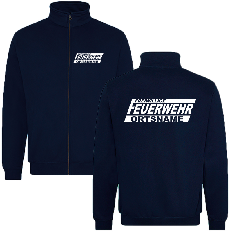 Feuerwehr Premium Sweatjacke mit Ortsname