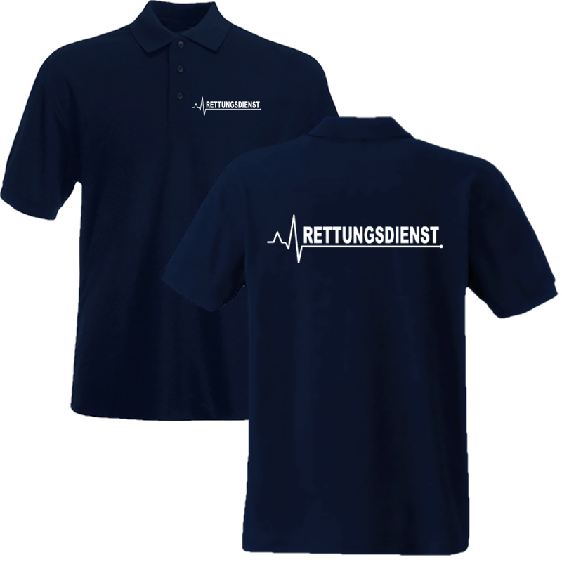 Poloshirt RETTUNGSDIENST - Unisex/Kindergrößen