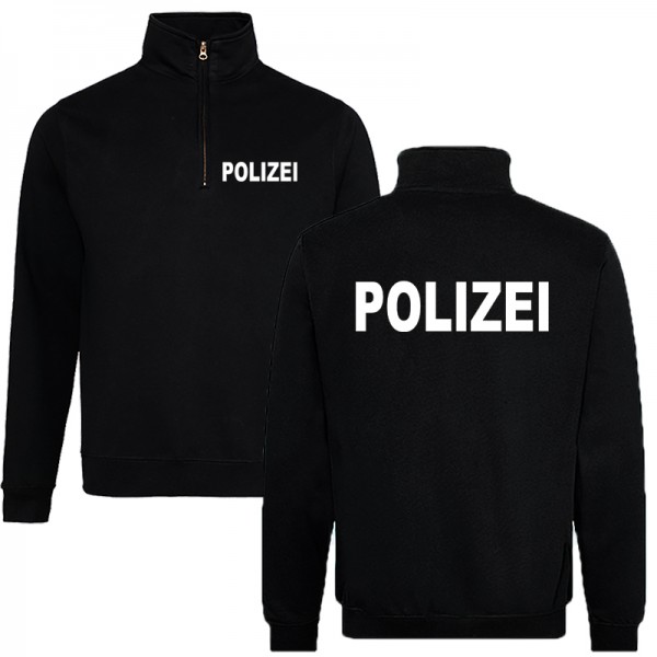 Polizei Premium ¼ ZipSweatshirt