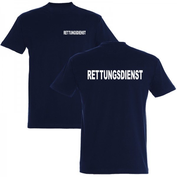T-Shirt RETTUNGSDIENST - Unisex/Kindergrößen