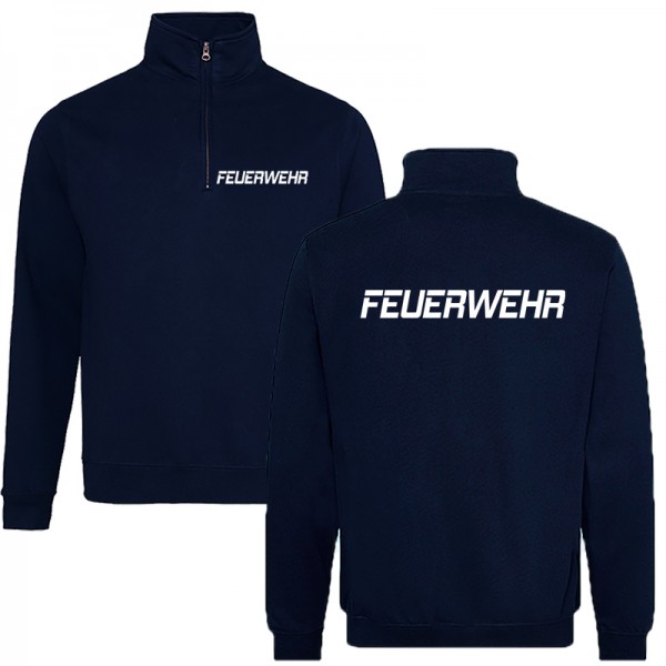 Feuerwehr Premium ¼ ZipSweatshirt