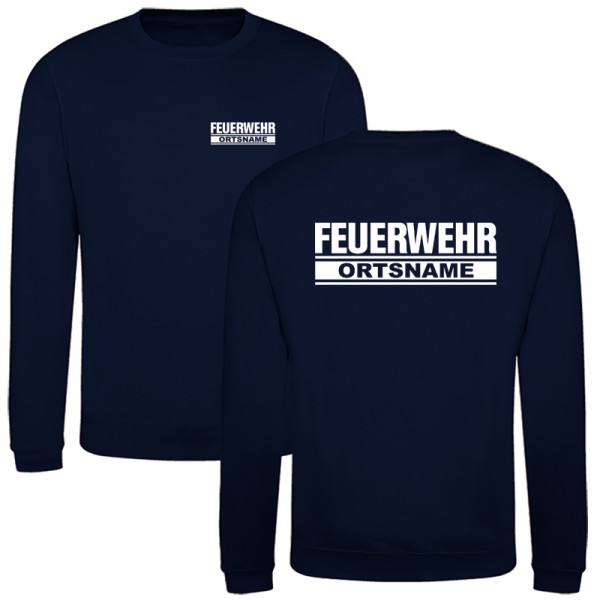Feuerwehr Premium Sweatshirt mit Ortsname
